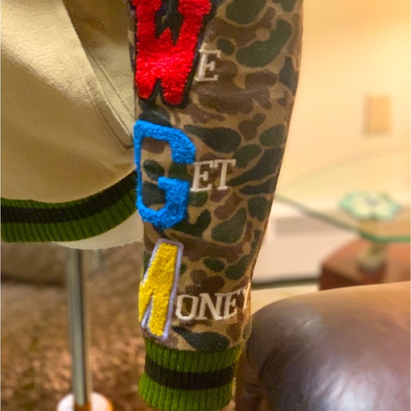 Hudson x Bape “We Killed Ape" NYC LE Varsity Bomber Jacket " - Picture 3 of 10